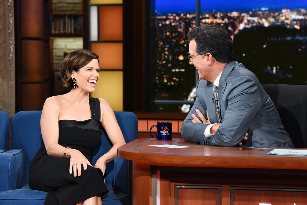 Neve Campbell, The Late Show With Stephen Colbert Neve Campbell, The Late Show With Stephen Colbert